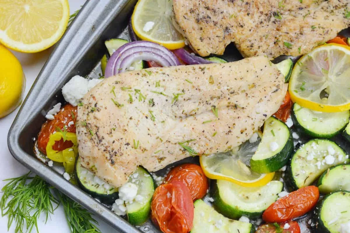 Greek Sheet Pan Chicken
