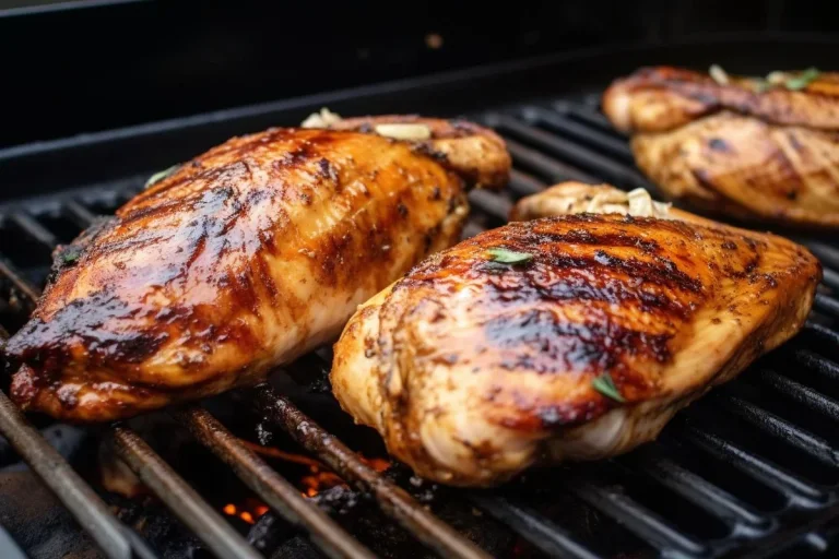Grilled Bone in Chicken Breast
