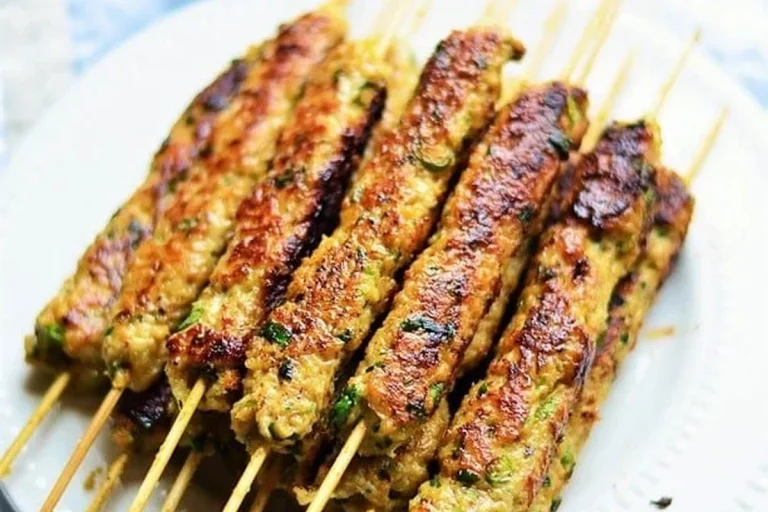 Ground Chicken Kebab Recipe