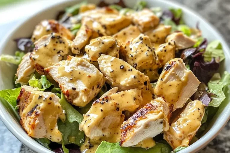 Honey and Mustard Chicken Salad