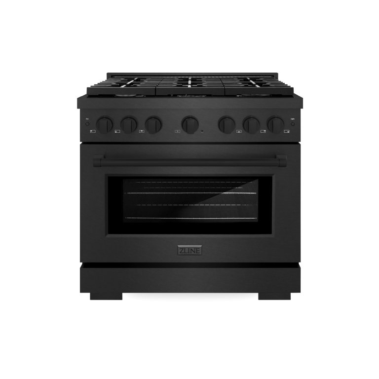 36 inch gas range double oven