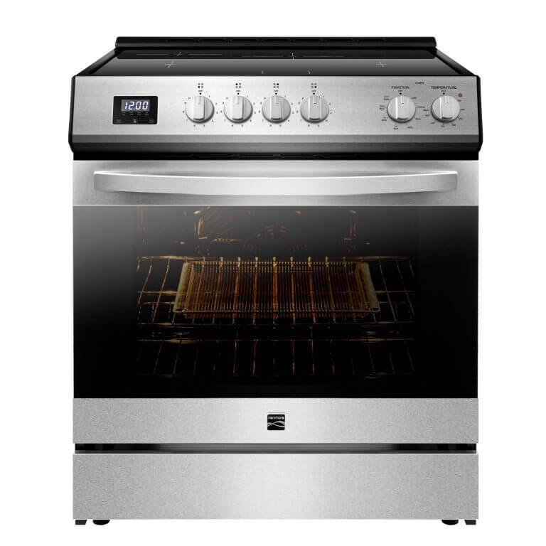 oven with induction cooktop