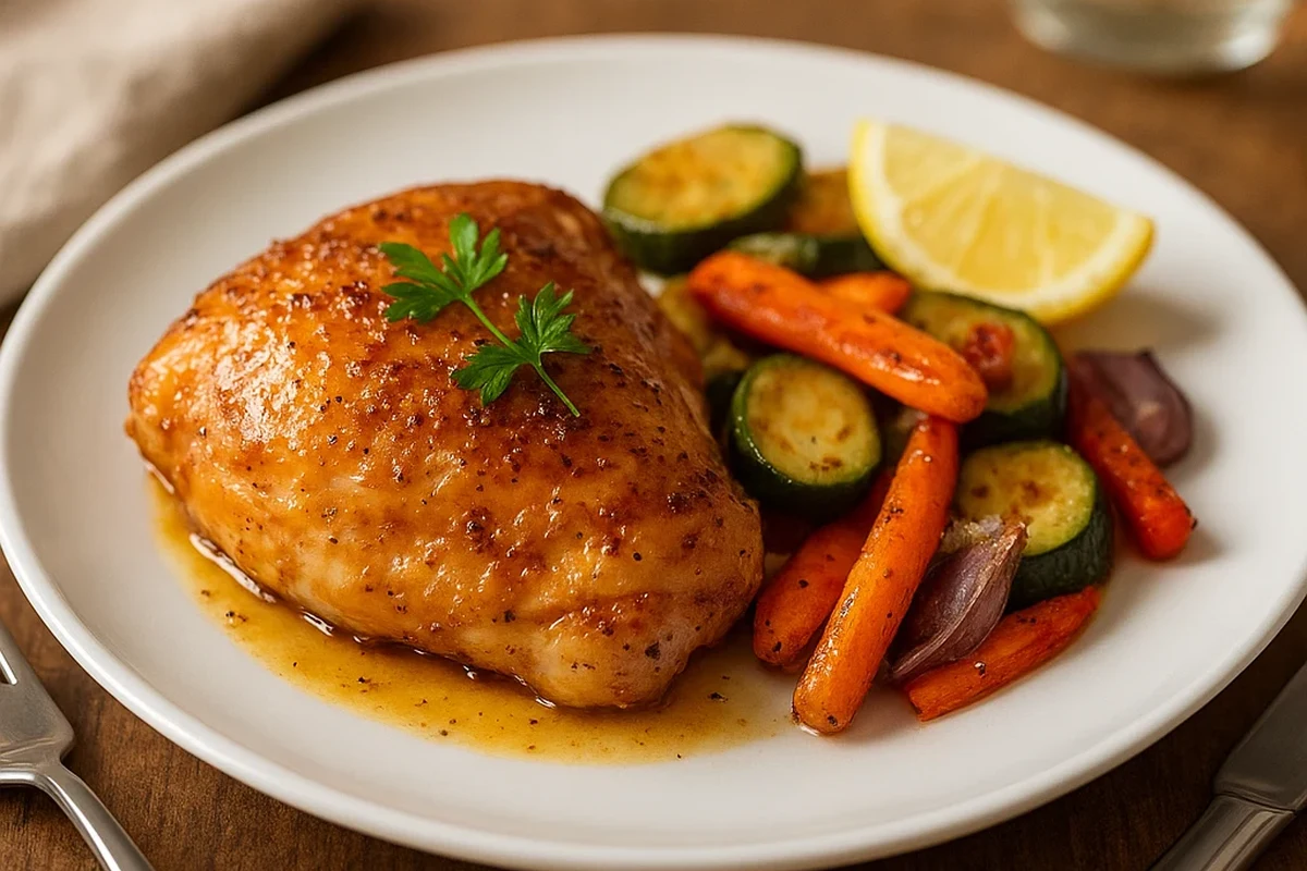How Many Calories in a Chicken Thigh Baked