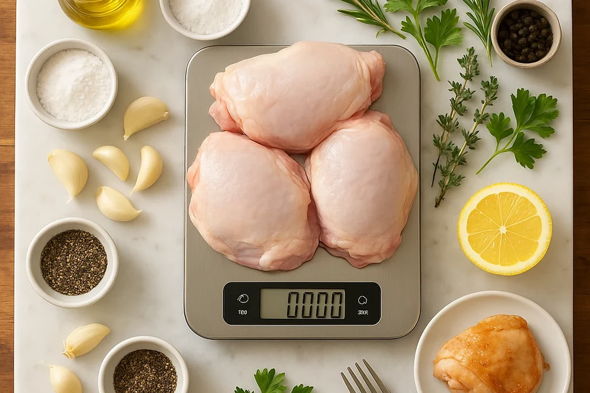 How Many Calories in a Chicken Thigh Baked