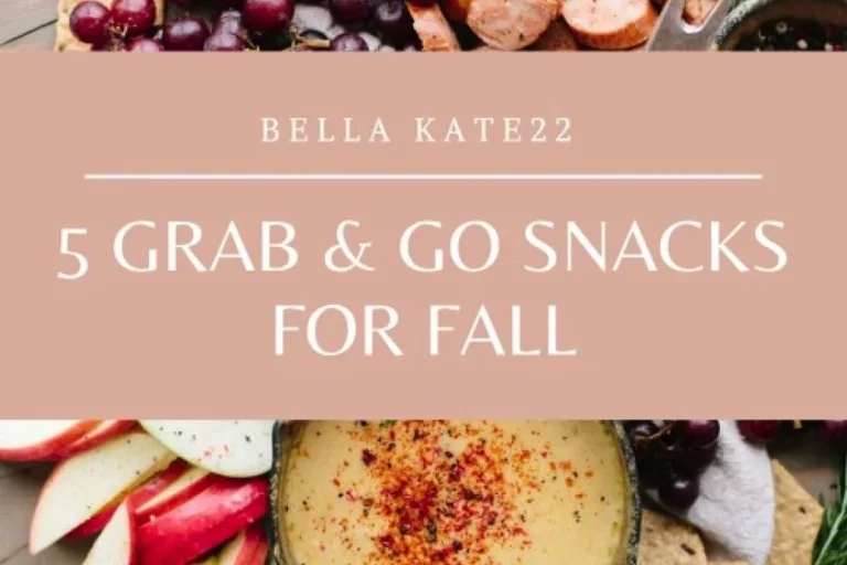 Healthy Grab and Go Snacks