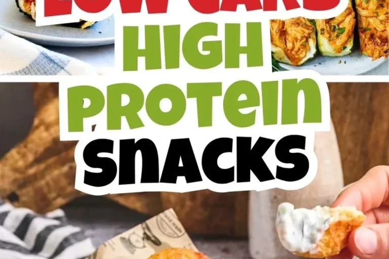 High Protein Low Carb Snacks